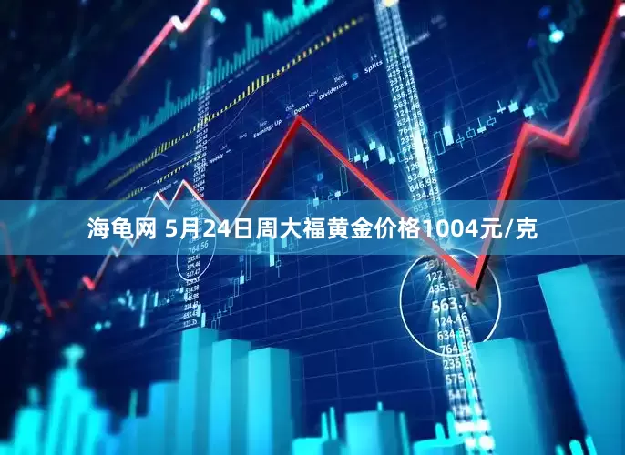 海龟网 5月24日周大福黄金价格1004元/克
