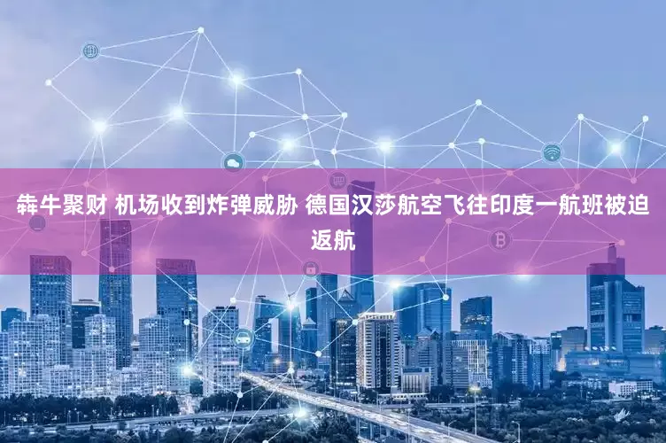 犇牛聚财 机场收到炸弹威胁 德国汉莎航空飞往印度一航班被迫返航