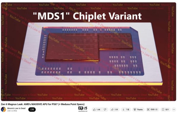 普惠配资 AMD Magnus APU规格曝光：Zen 6架构，次世代游戏机有望搭载