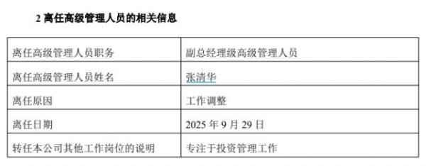 财新网 张坤、萧楠之后，易方达又一高管“弃官从投”！张清华卸任副总，将专注投资管理；他管理的多只基金业绩出色