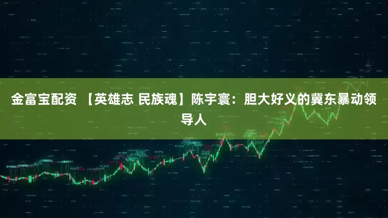 金富宝配资 【英雄志 民族魂】陈宇寰：胆大好义的冀东暴动领导人